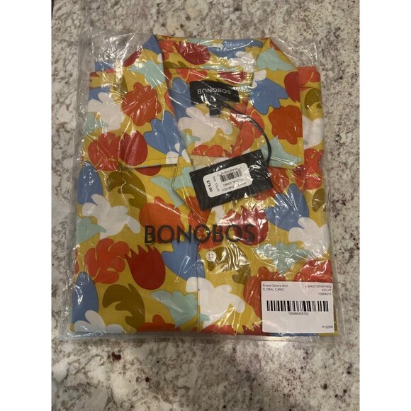 Bonobos Riviera Short Sleeve Button Up Shirt NWT - Size XXL - Picture 6 of 6